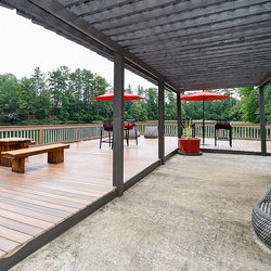 deck at 100 Inverness Apartments in Birmingham, AL