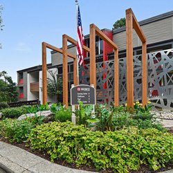 entrance at at 100 Inverness Apartments in Birmingham, AL