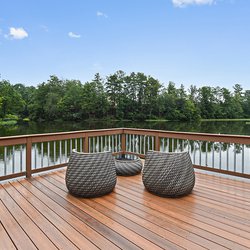 deck at 100 Inverness Apartments in Birmingham, AL