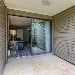 balcony at 100 Inverness Apartments in Birmingham, AL