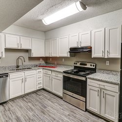 kitchen at 100 Inverness Apartments in Birmingham, AL